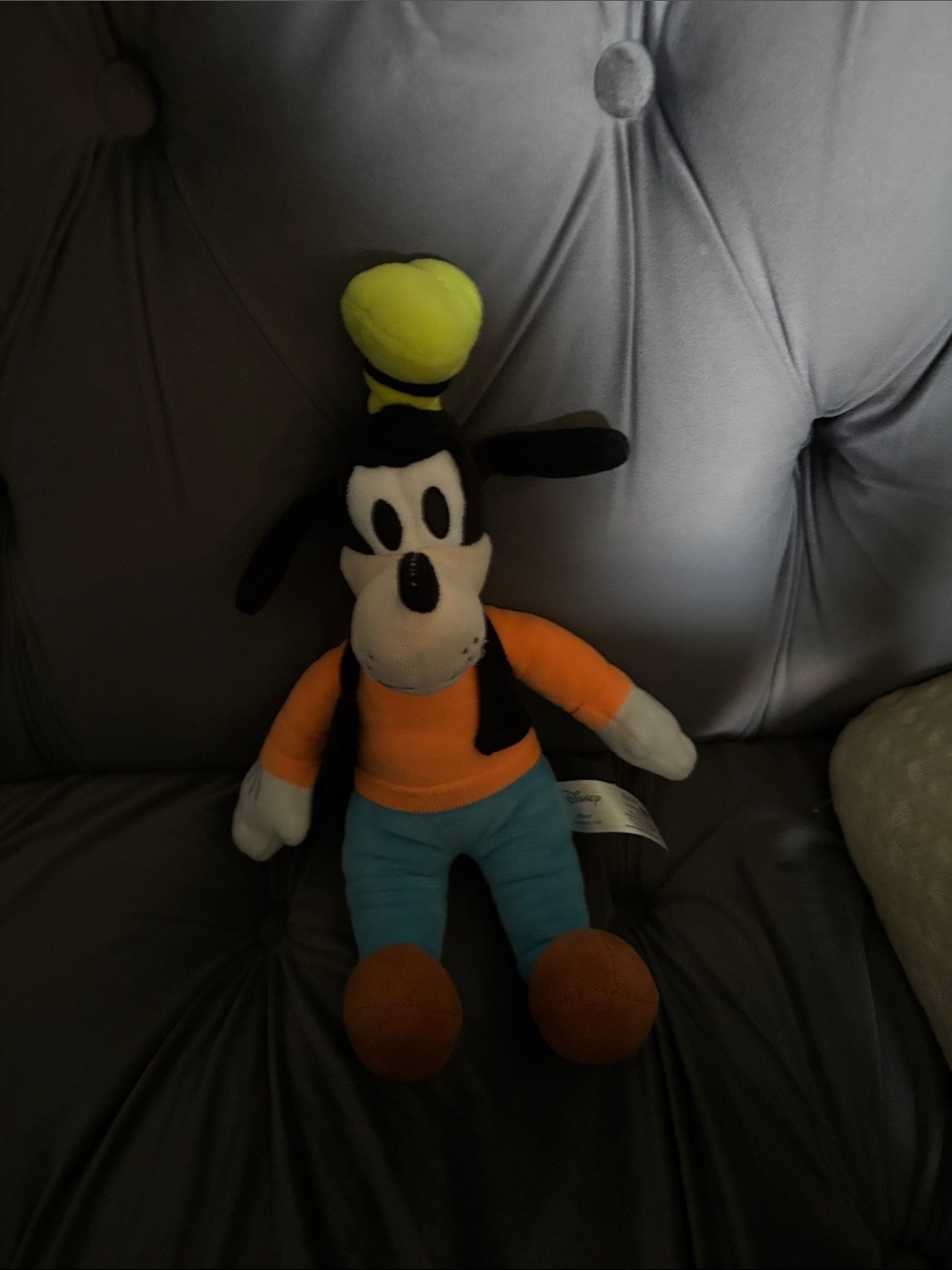 Disney Goofy Plush Dog Toy - Orange, Blue, Yellow, Brown